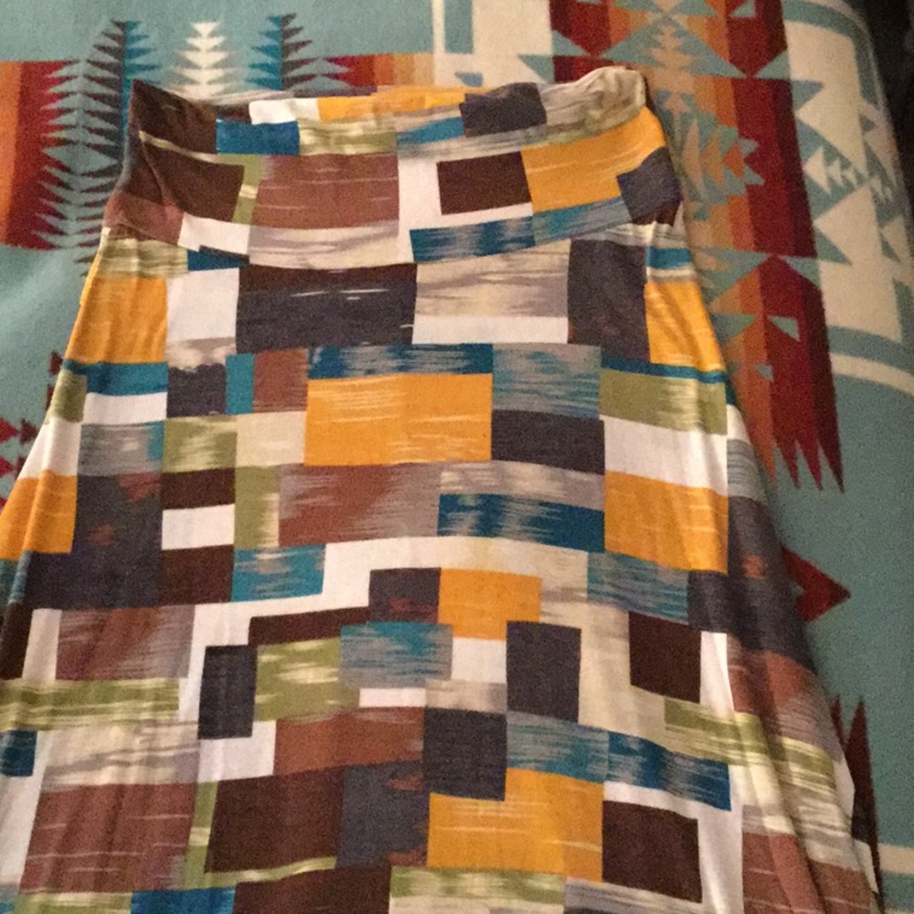 LuLaRoe maxi skirt